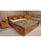 Bed "Margot" with upholstered headboard and drawers order